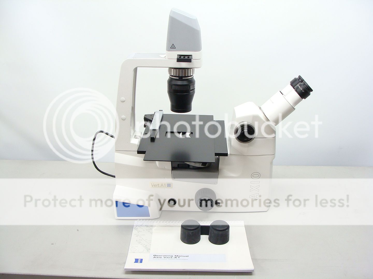 Zeiss Axio Vert. A1 / Axiovert Inverted Research Microscope SetUp W/ X